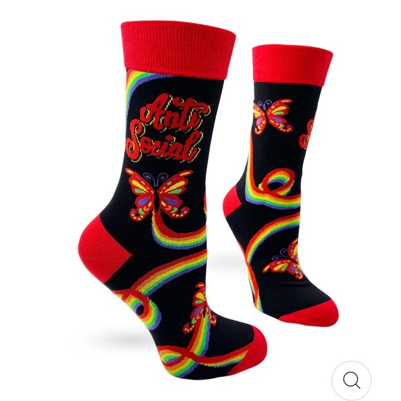 Fabdaz Accessories - Women's Colorful Crew Socks
